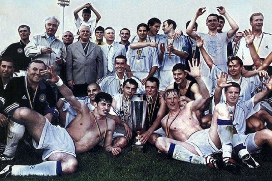 Year 2000. Ukraine Cup winners Dynamo Kyiv