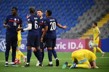 Франция комфортно обыграла в матче отбора ЧМ-2022 Казахстан