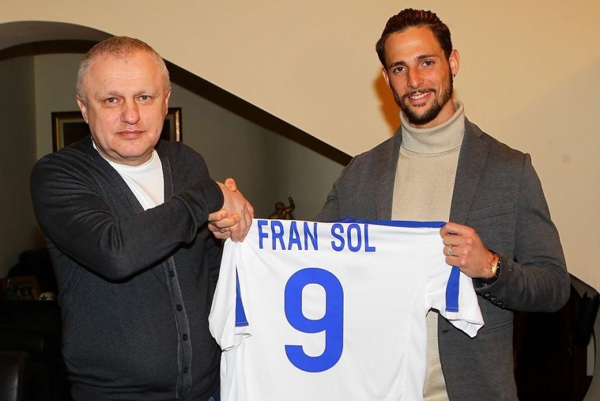 Фран Соль подписал с «Динамо» контракт по которому получит 160 миллионов гривен!