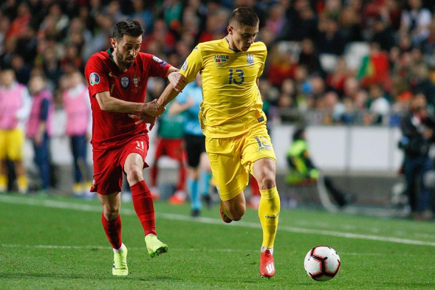Украина не уступила Португалии в первом матче отбора на Евро-2020