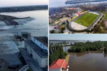 Жахливі наслідки підриву Каховської ГЕС для спортивної інфраструктури міста