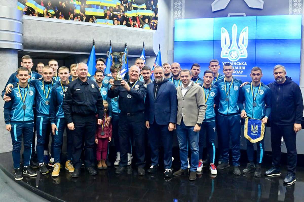 У будинку футболу УАФ відзначили міжнародні досягнення студентів-футболістів України!