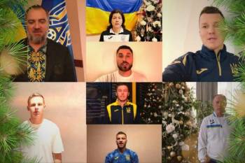 Новорічне привітання футбольної родини УКРАЇНИ (ВІДЕО)