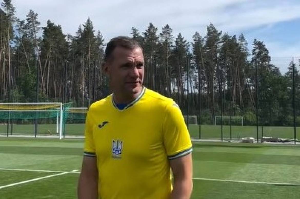 Андрій Шевченко вперше зіграв у футболці збірної України після обрання президентом УАФ