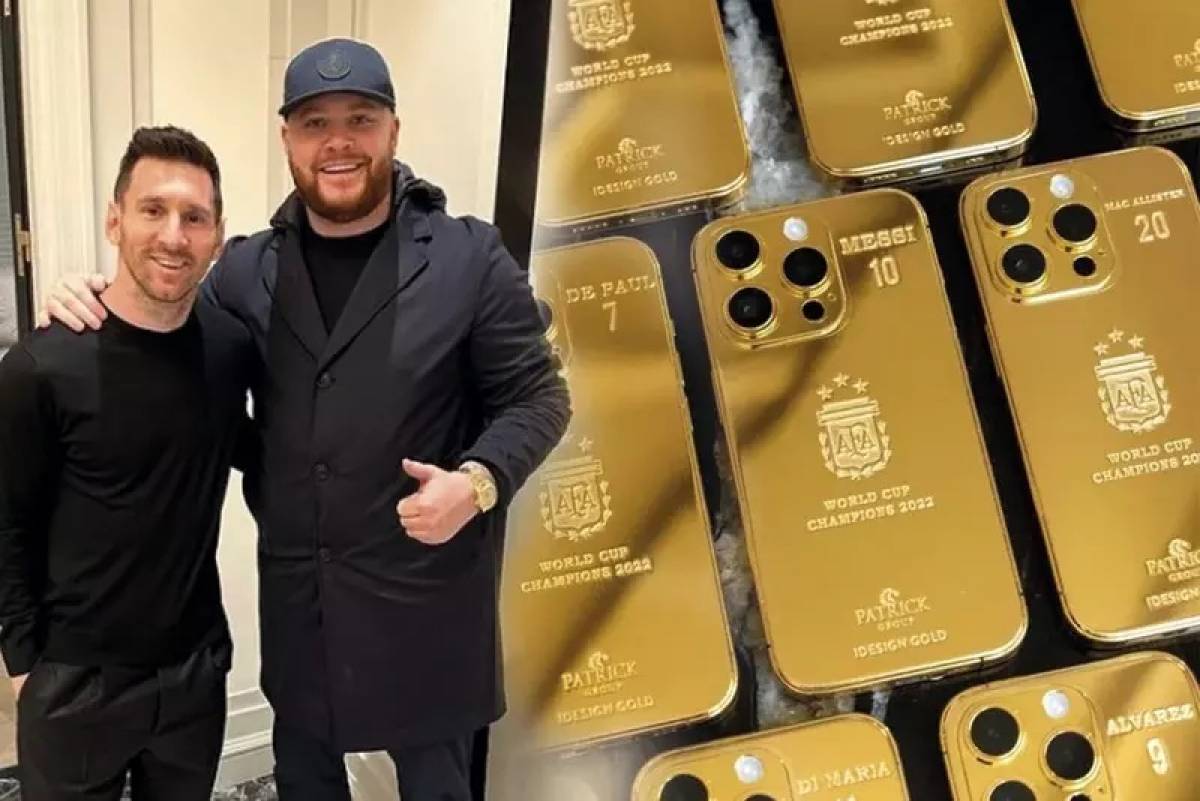 Лео Мессі подарував 35 золотих Iphone!