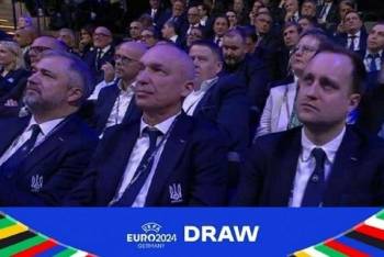 Україна була представлена на жеребкуванні Євро-2024