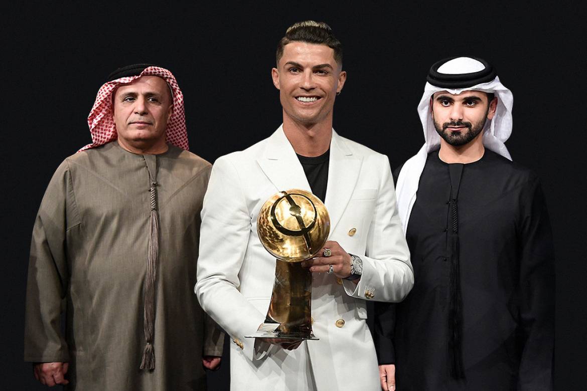 Криштиану Роналду в 6-й раз стал лучшим в мире по версии Globe Soccer Awards