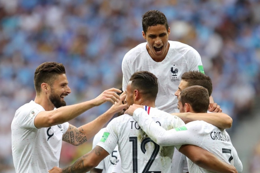 ЧМ-2018. 1/4 финала. Уругвай - Франция - 0:2