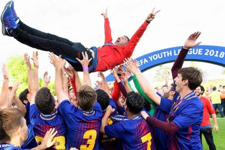 «Барселона» во 2-й раз выиграла Юношескую лигу УЕФА