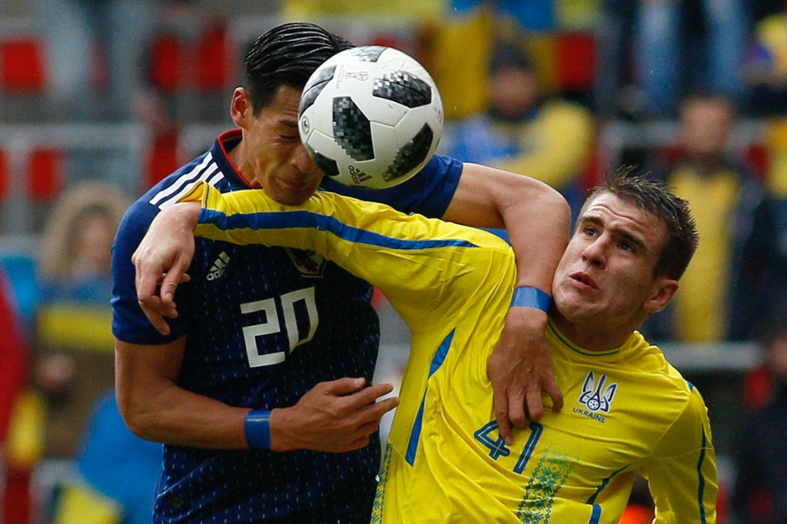 Япония – Украина – 1:2. Решающий прорыв Коноплянки и 100-й матч Ротаня