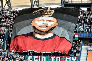 Візуальний зашморг на шиї Путіна від вболівальників “Легії” (ВІДЕО)