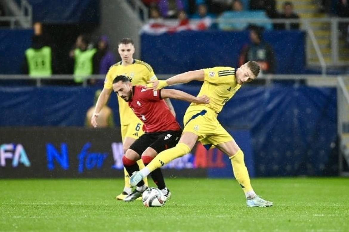 У нічийній грі Грузія - Україна забивали тільки господарі