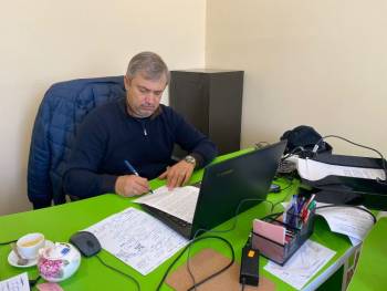 Перший віце-президент УАФ взяв учвсть у засіданні за програмою УАФ "хет-трик"