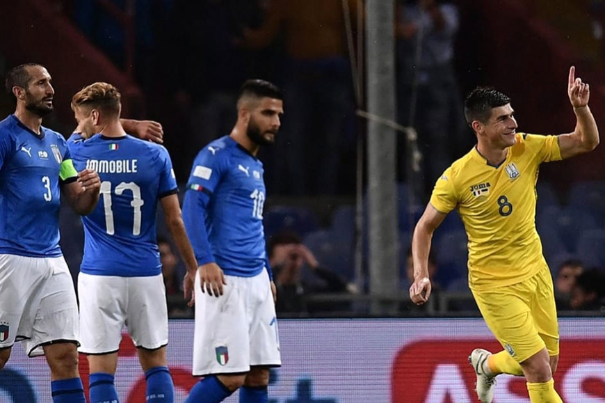 Украина не уступила Италии в товарищеской игре на «Луиджи Феррарис»