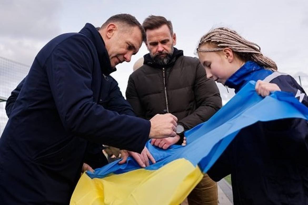 Візит президента УАФ до Закарпаття: спілкування щодо арбітражу та футбольних дитячих таборів для дітей із прифронтових територій