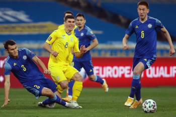 Украина не смогла преодолеть ничейный синдром в игре с Казахстаном