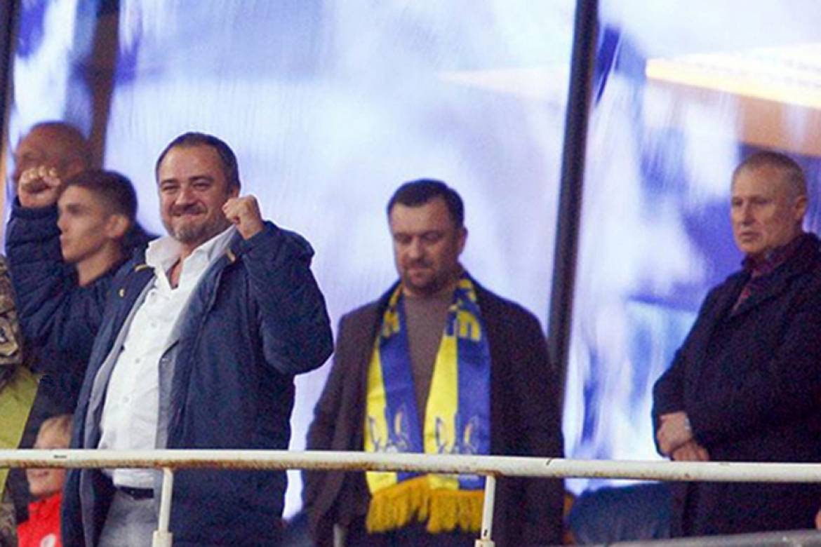 Реакция Андрея Павелко, Григория Суркиса и гостей НСК на победу Украины над Португалией