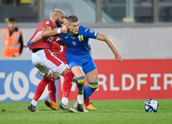 Нелегка звитяга над Мальтою вивела Україну на 2-е місце в кваліфікації до Євро