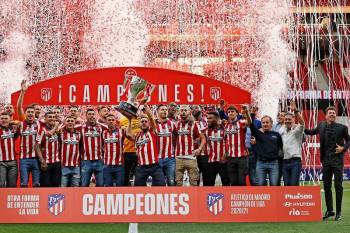 «Атлетико» спустя семь лет вернул себе титул чемпиона Испании!