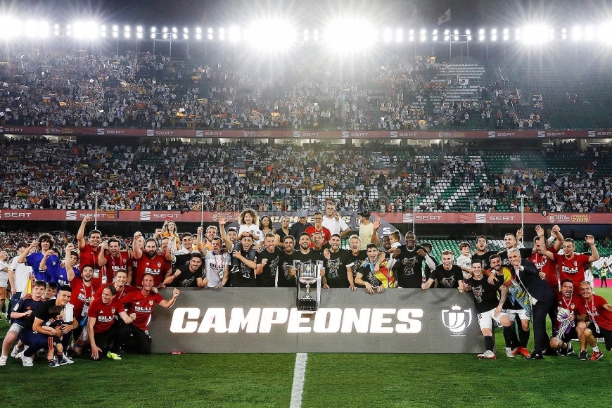 «Валенсия» отметила свое 100-летие победой над «Барсой» в финале Кубка Короля!