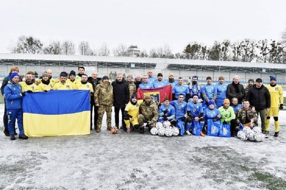День Збройних сил України: зустріч УАФ - ЗСУ та подяка захисникам держави за можливість грати у футбол